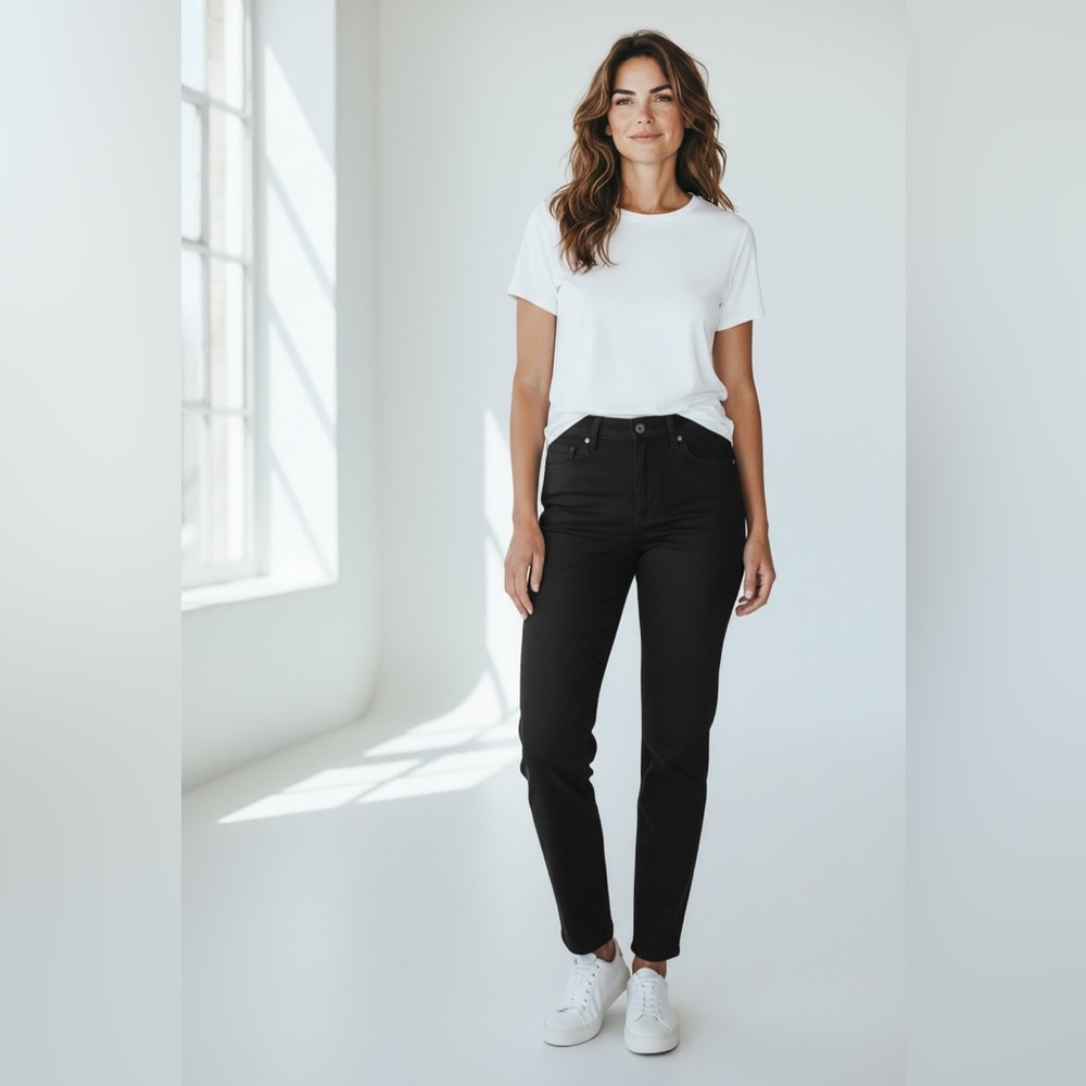 Levi’s Denizen Black High-Rise‎ Skinny Jeans – Size 28x30 6 M